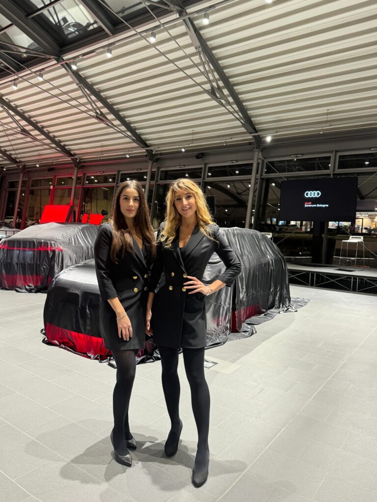 Supporto Showbiz durante evento Audi